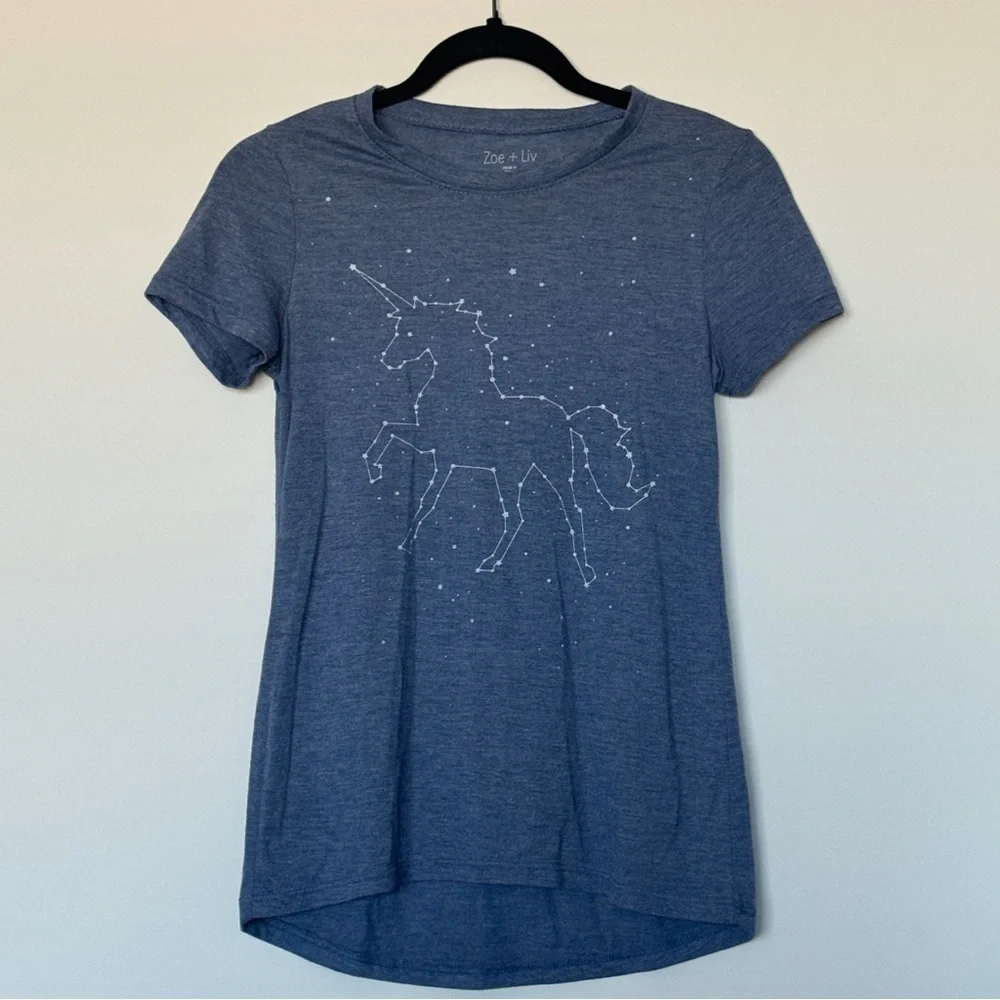 Zoe + Liv Constellation Unicorn Graphic Tee 🦄
